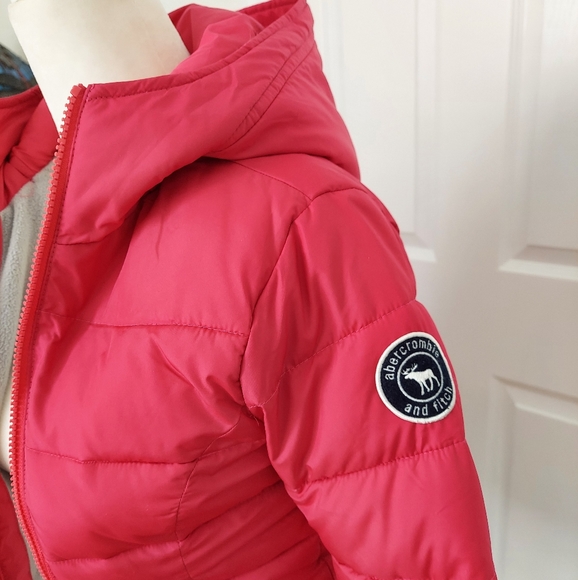 Abercrombie Girl's Puffer Jacket - Picture 5 of 8